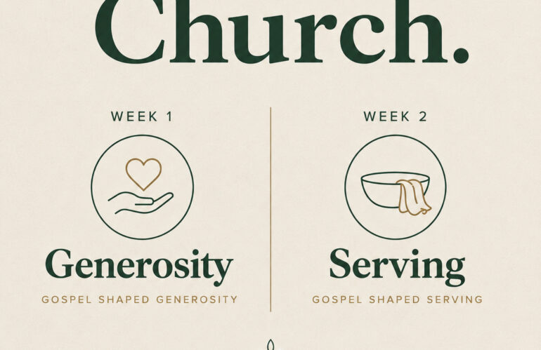 Church: Gospel Motivated Generosity (2 Cor 8:7)