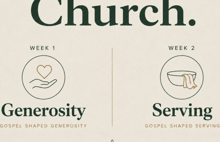 Church: Gospel motivated serving